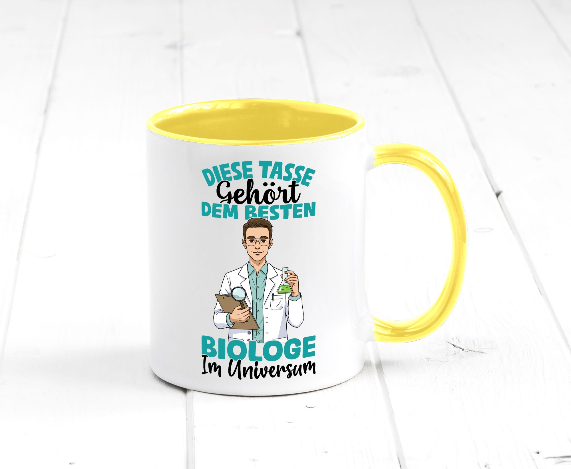 Im Universum: Biologe | Biologie Naturforscher Humor Geschenkidee Tasse