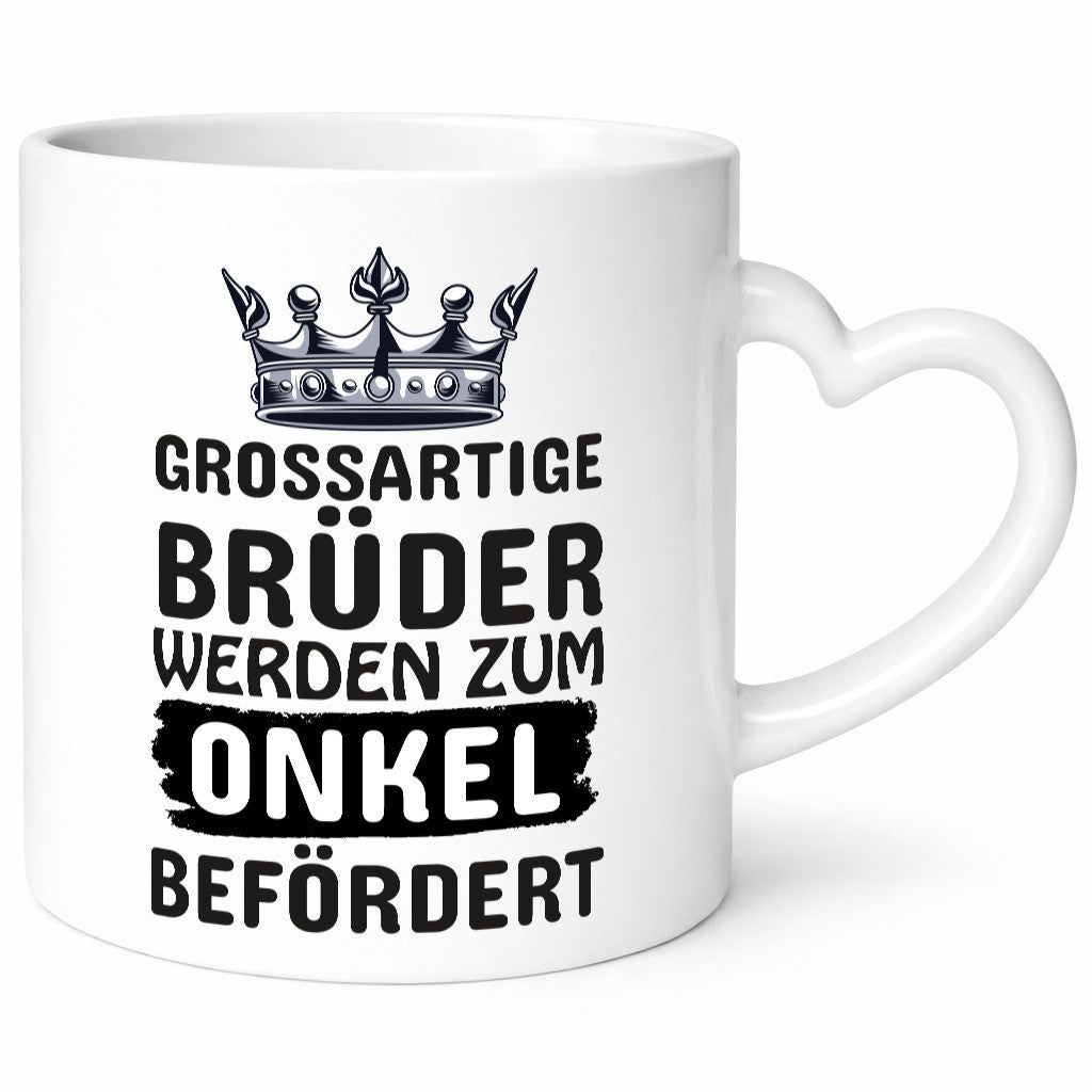 Beförderung zu Onkel | Schwangerschaft Bruder Geschenk Humor Geschenkidee