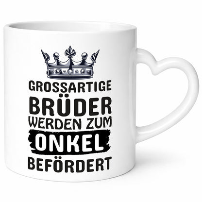 Beförderung zu Onkel | Schwangerschaft Bruder Geschenk Humor Geschenkidee
