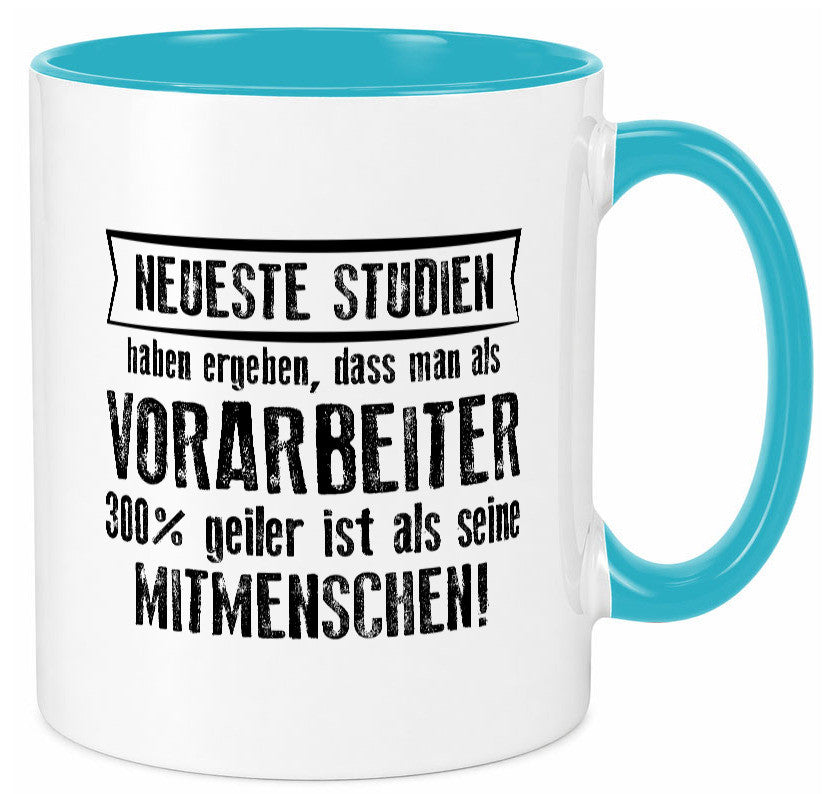 Neuste Studien: Vorarbeiter | Kollege Teamleiter lustig Arbeit Kollegen Büro