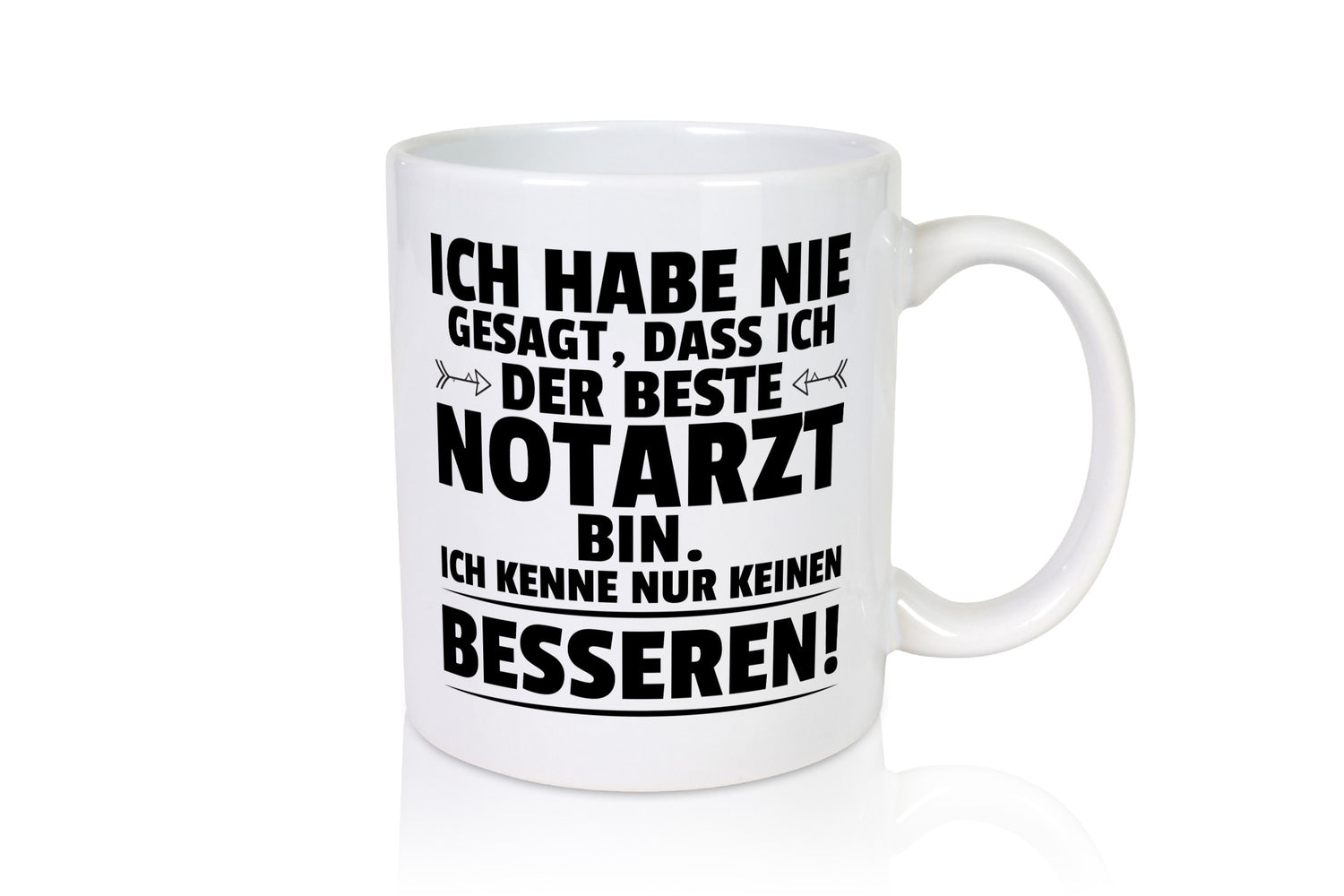 Der Beste Notarzt | Arzt lustig Humor Geschenkidee Geschenk Tasse