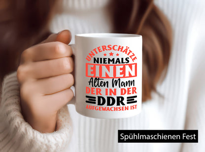 DDR Männer | Ostdeutschland Opa Ossi Vatertag vl9 lustiger Spruch Geschenk