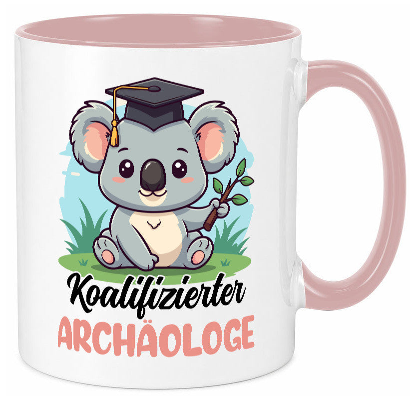 Koalifizierter Archäologe | Archäologie Forscher Geschenk Humor Geschenkidee Tasse