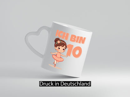 10 Geburtstag | Jahre Ballerina Mädchen Ballet lustiger Spruch Geschenk