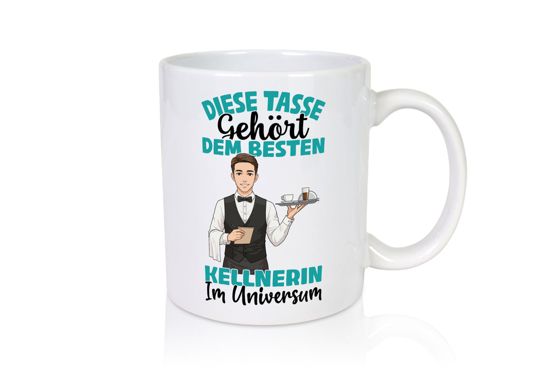 Im Universum: Kellner | kellnern Bedienung lustig Humor Geschenkidee Geschenk