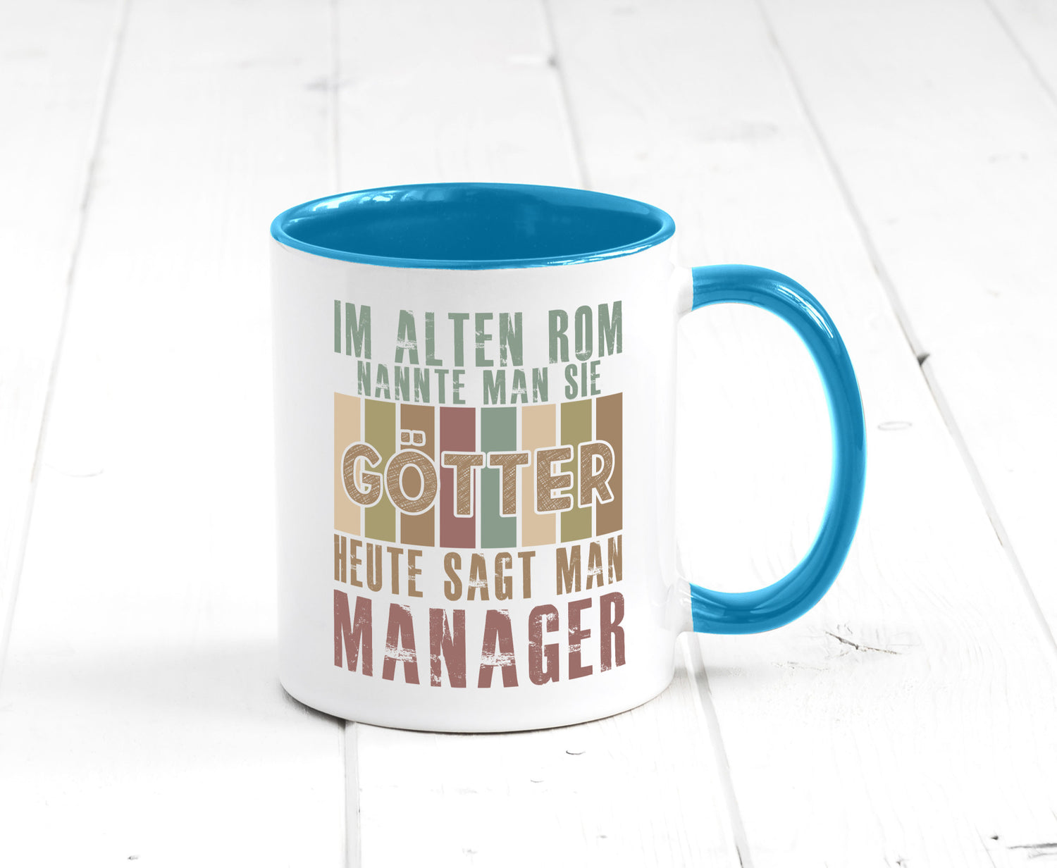 Heute sagt man: Manager | Management Humor Geschenkidee Tasse