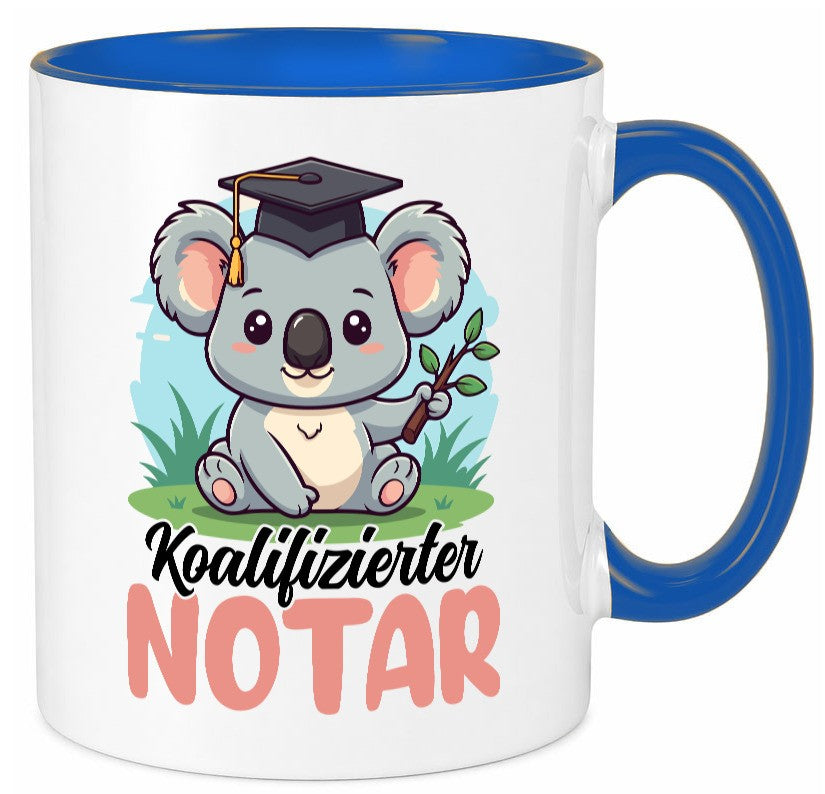 Koalifizierter Notar | Jurist Geschenkidee Humor Tasse