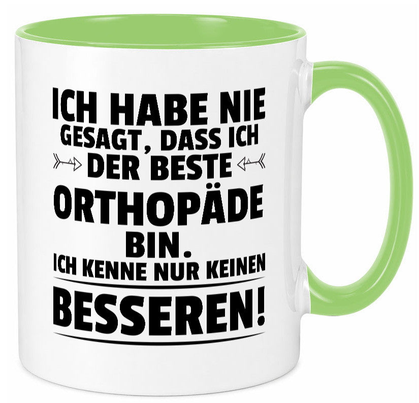 Der Beste Orthopäde | Orthopädie Humor Geschenkidee Tasse