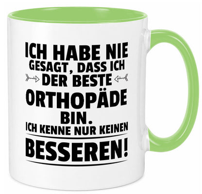 Der Beste Orthopäde | Orthopädie Humor Geschenkidee Tasse