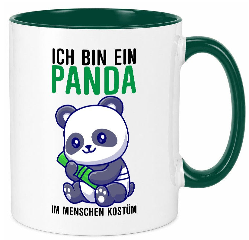 Ich bin ein Panda | Pandabär Kinder v2 Geschenkidee Humor Tasse