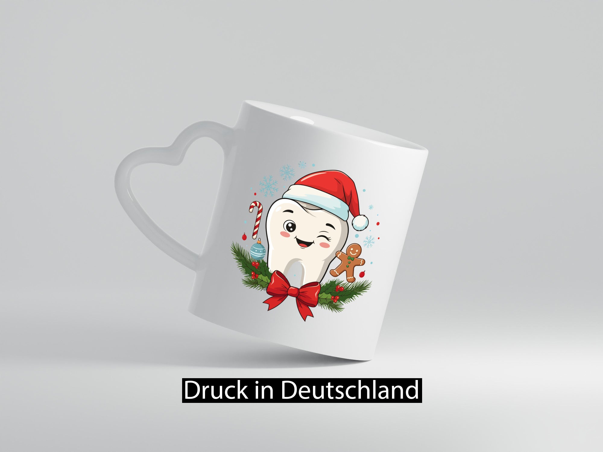 Weihnacht | Zahnarzt Advent Santa Zahn Geschenkidee Humor Tasse