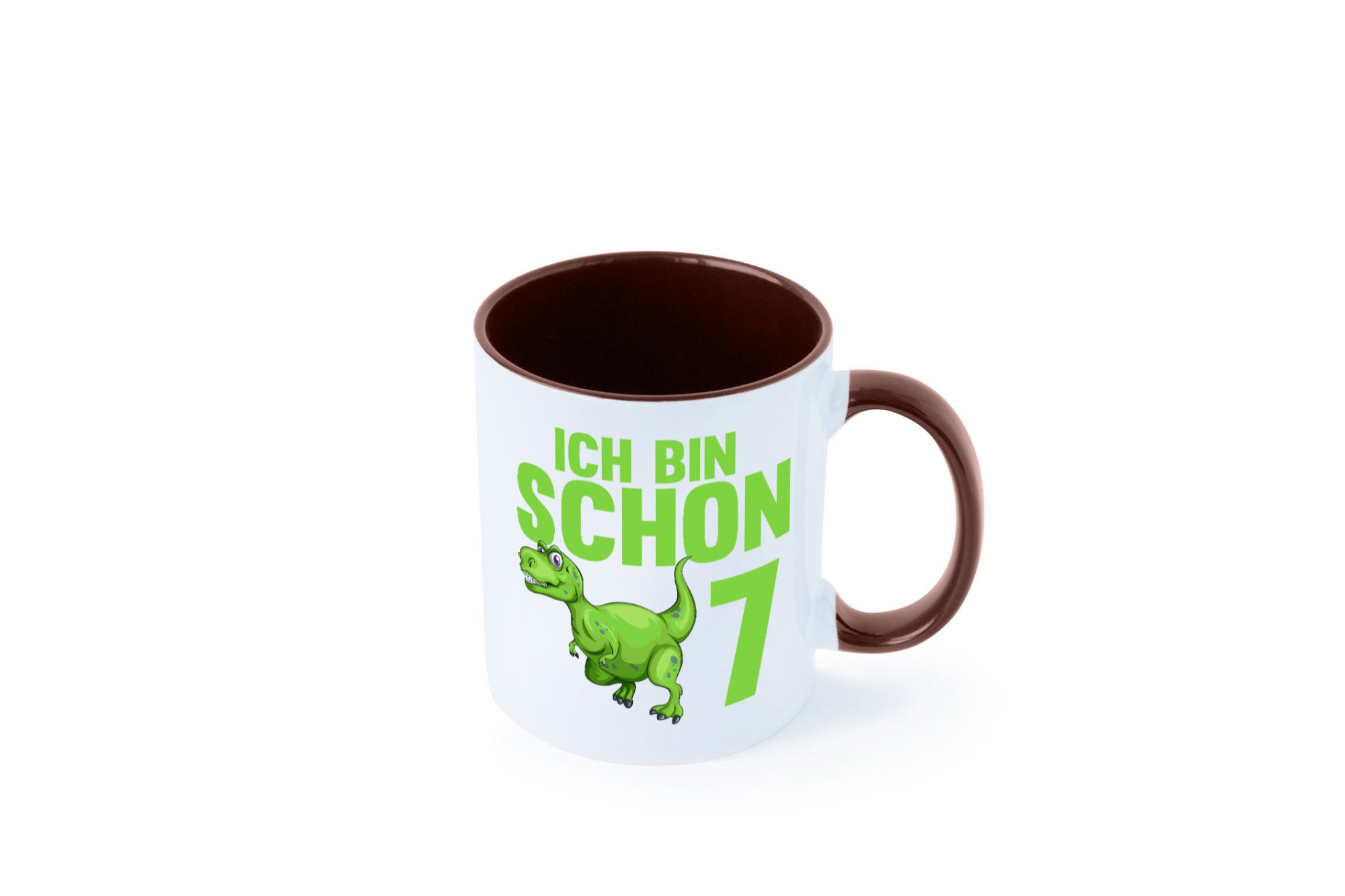 7. Geburtstag | 7 Jahre Dino Dinosaurier Humor Geschenkidee Tasse
