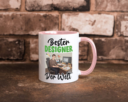 Bester Designer Beruf | Mode v2 lustiger Spruch Geschenk Arbeit Kollegen Büro