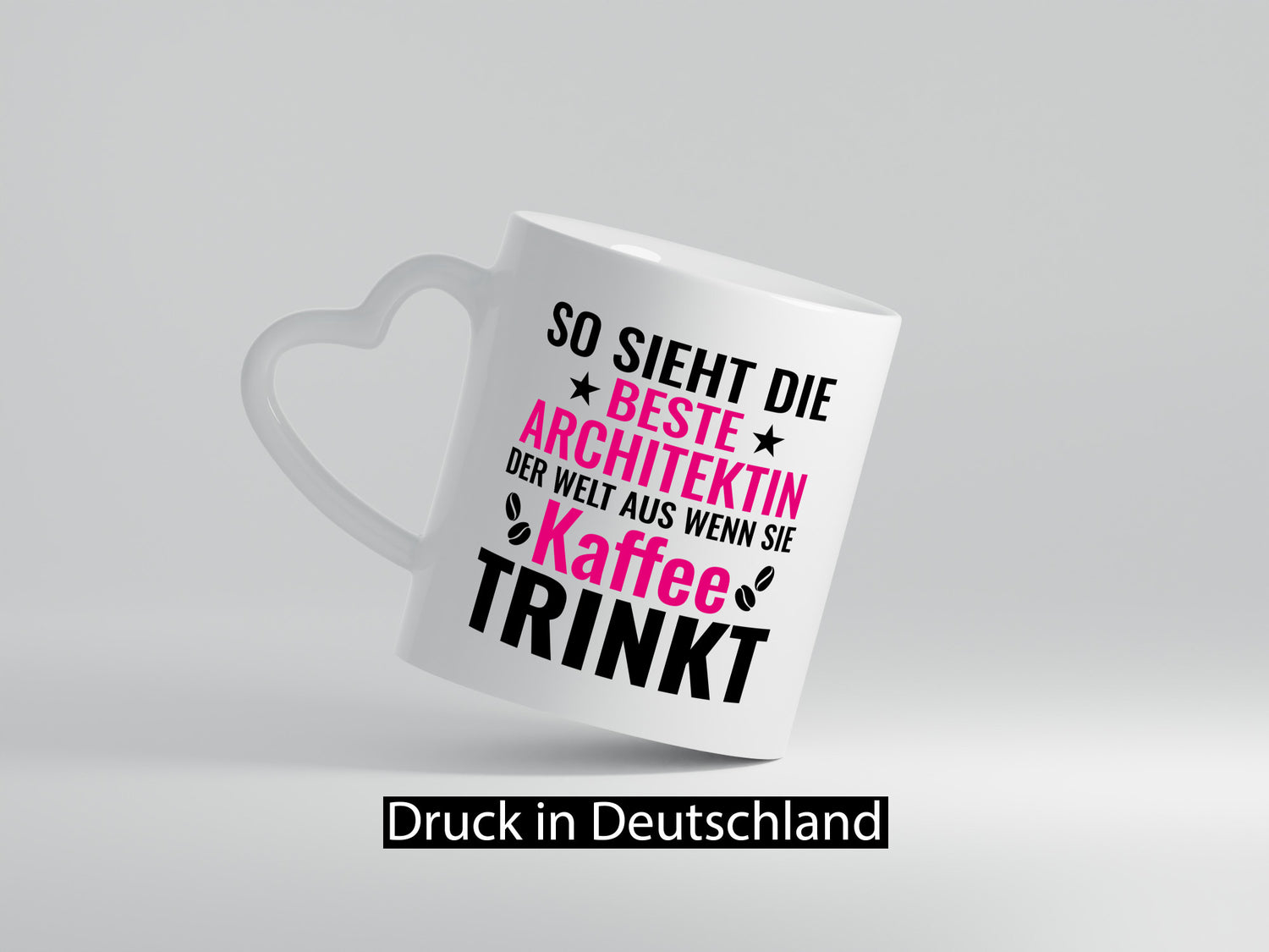 Kaffee trinkt: Architektin | Architektur Büro lustig Arbeit Kollegen Geschenk