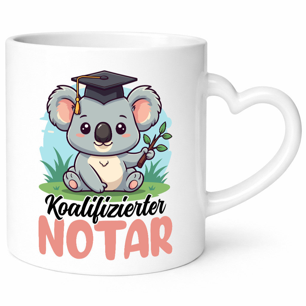 Koalifizierter Notar | Jurist Geschenkidee Humor Tasse