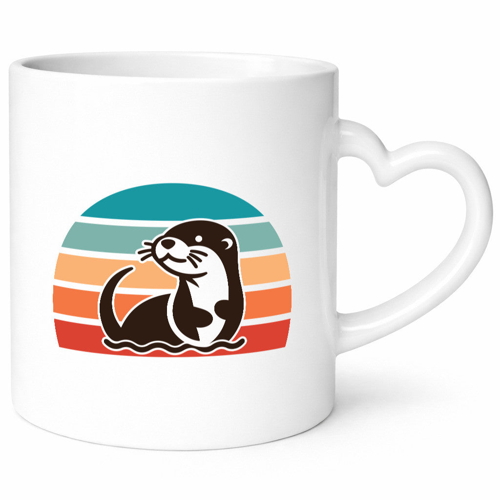 See Otter | Sunset Retro Vintage Natur lustiger Spruch Geschenk Humor