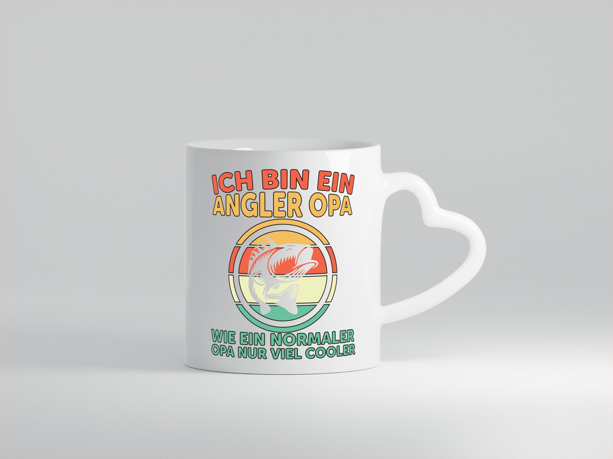 Angler Opa, wie normal, nur cooler | Fisch Geschenk Familie Geschenkidee