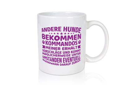 Hunde Training | Hundebesitzer Tasse Hundekommando vl7 lustig Tierliebhaber