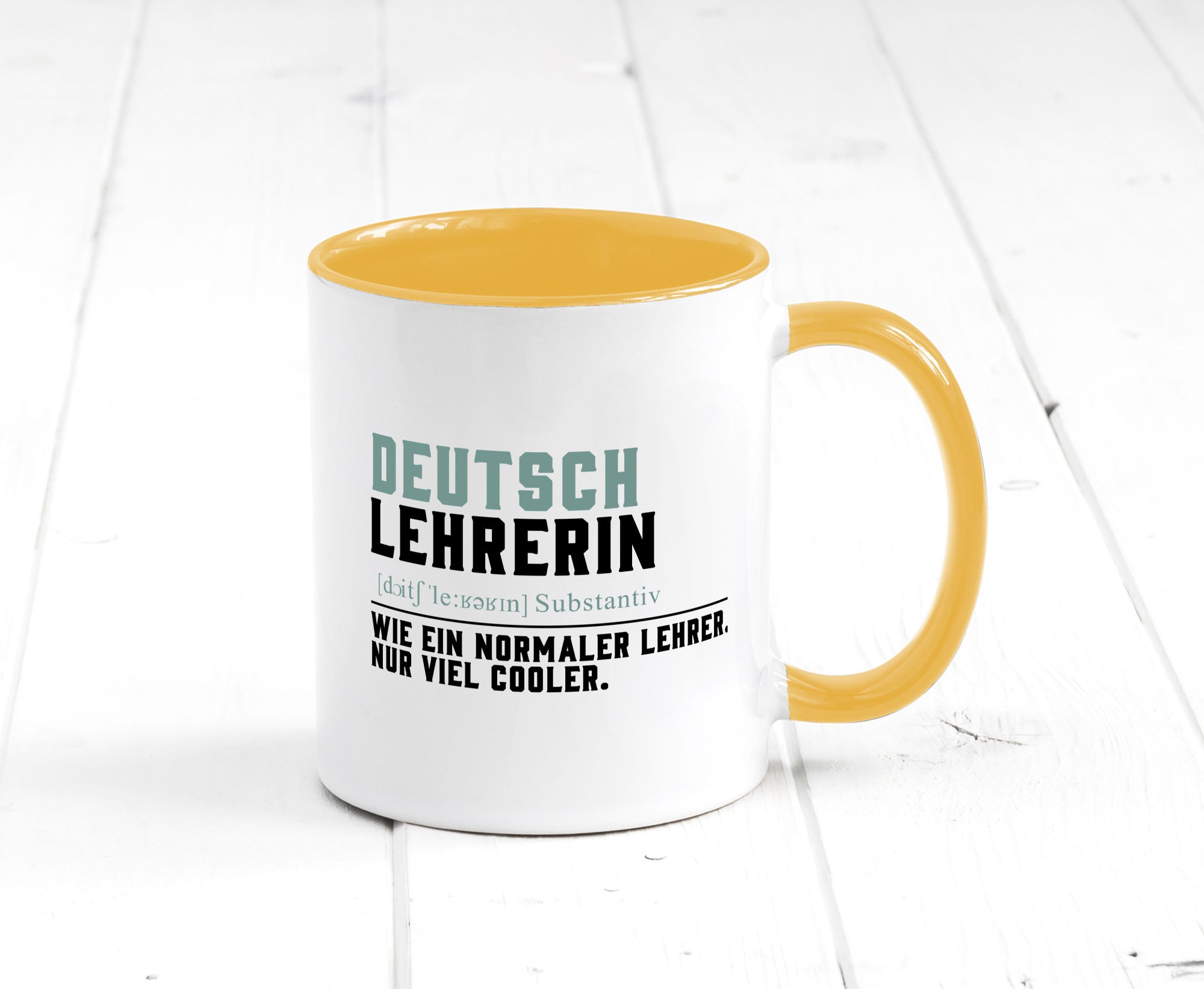 Deutschlehrerin | Lehrerin Unterricht Lieblinglehrerin Geschenkidee Humor Tasse