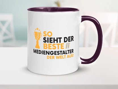 Der Weltbeste Mediengestalter | Medien lustiger Spruch Geschenk Humor