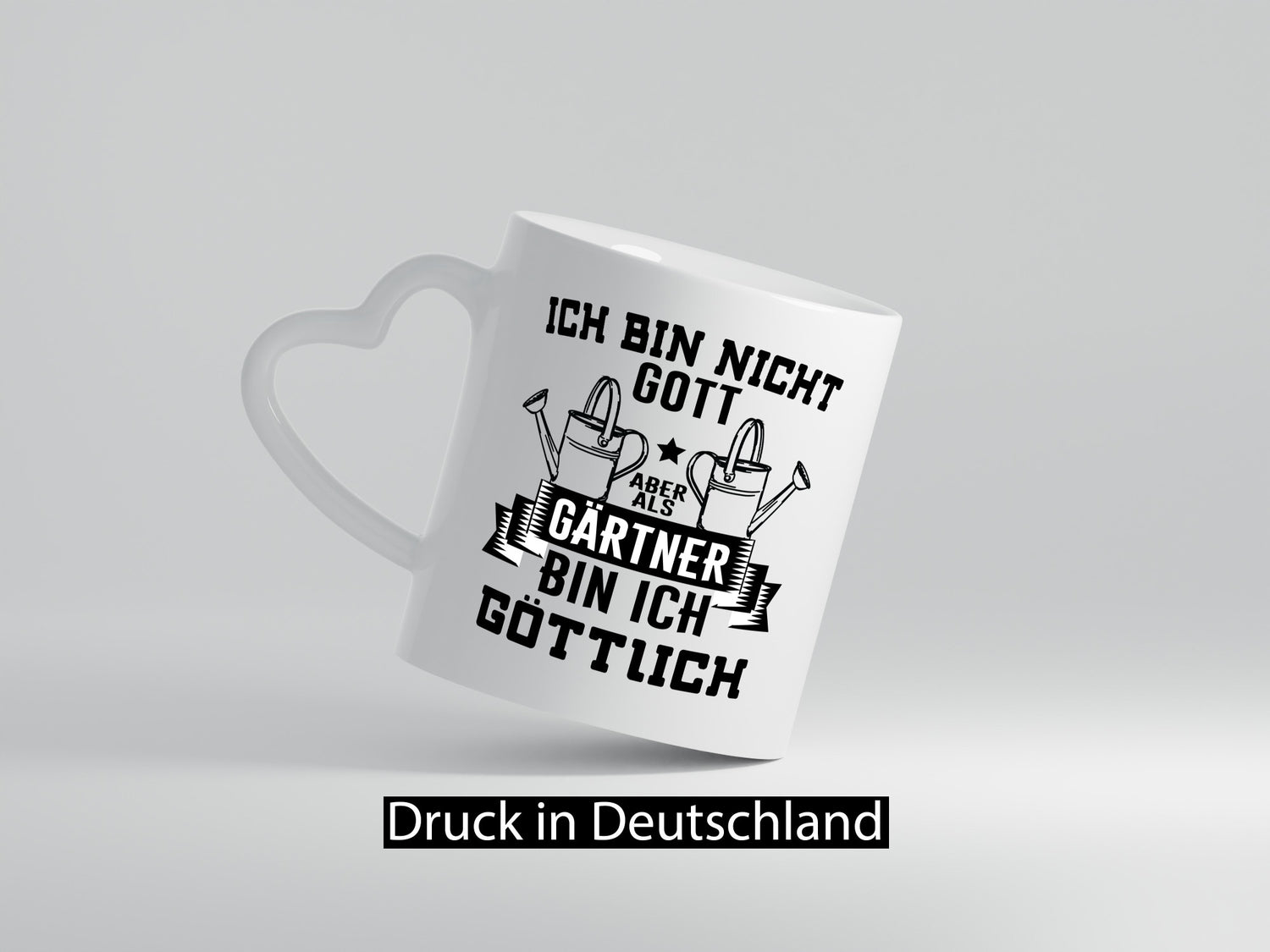 Ich bin nicht Gott Gärtner sind aber Göttlich | Geschenk Humor Geschenkidee