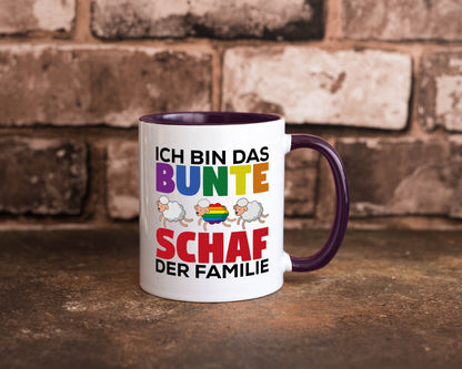 LGBTQ+ Tasse | Buntes Schaf Regenbogen Humor Geschenkidee