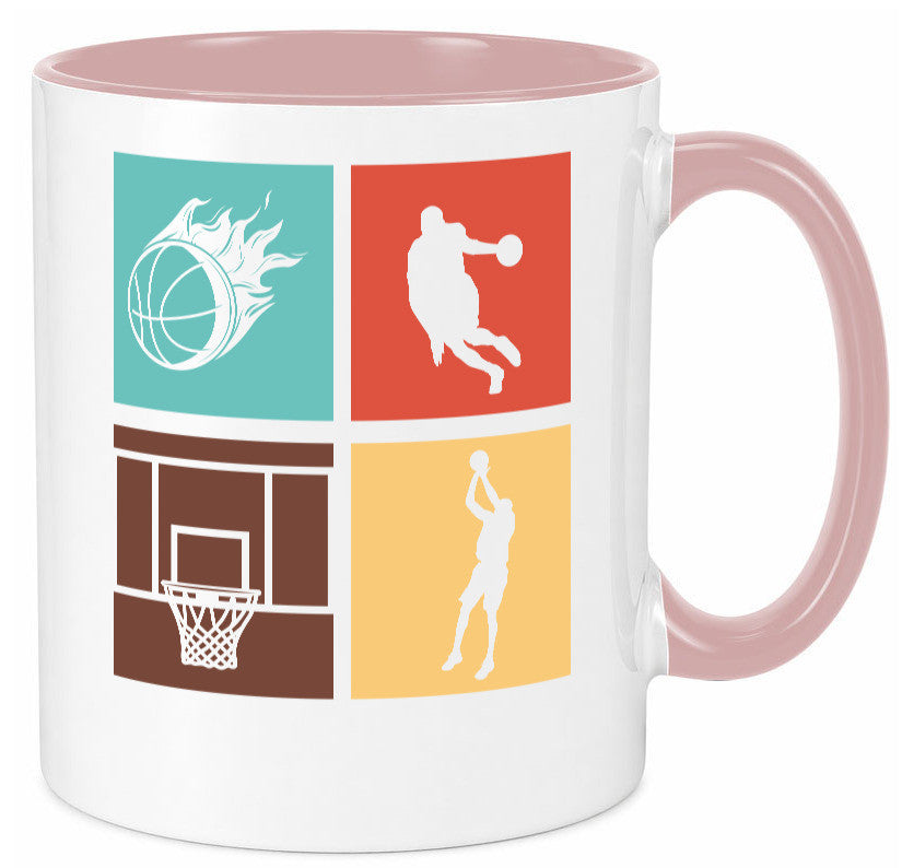 Basketball | Sportfan Slam Dunk Teamplayer NBA Humor Geschenkidee Tasse