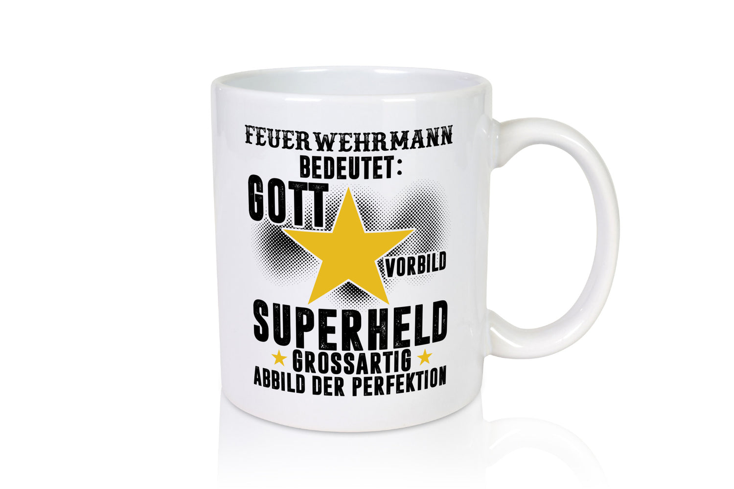 Bedeutung von Feuerwehrmann | Feuerwehr lustig Humor Geschenkidee Geschenk Tasse