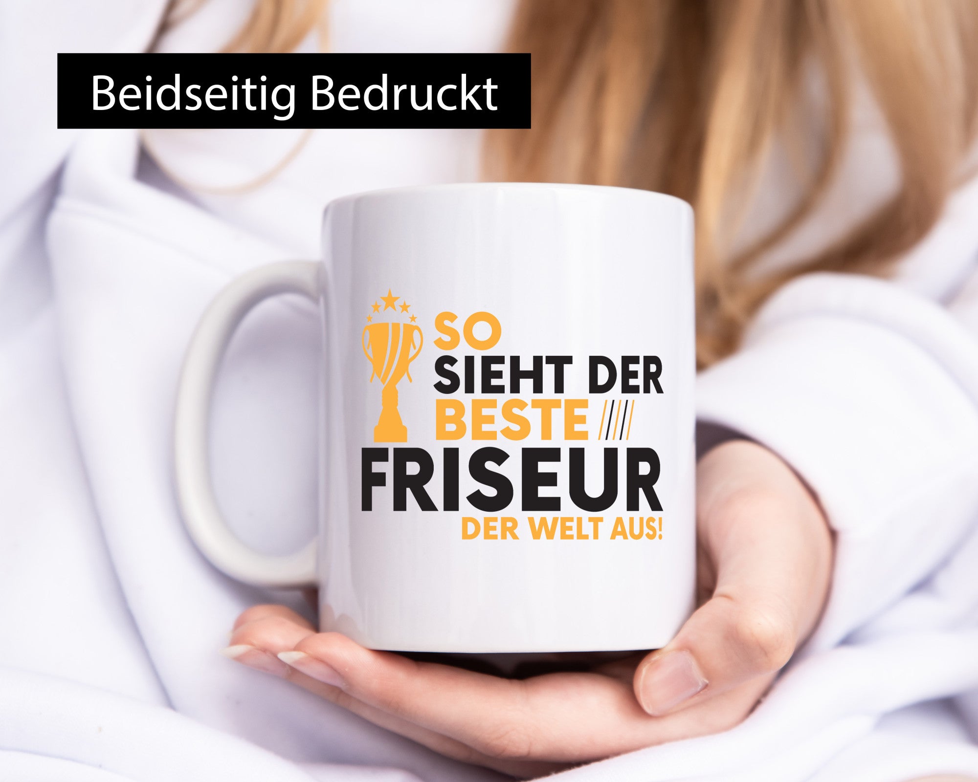 Der Weltbeste Friseur | Frisör Humor Geschenkidee Tasse