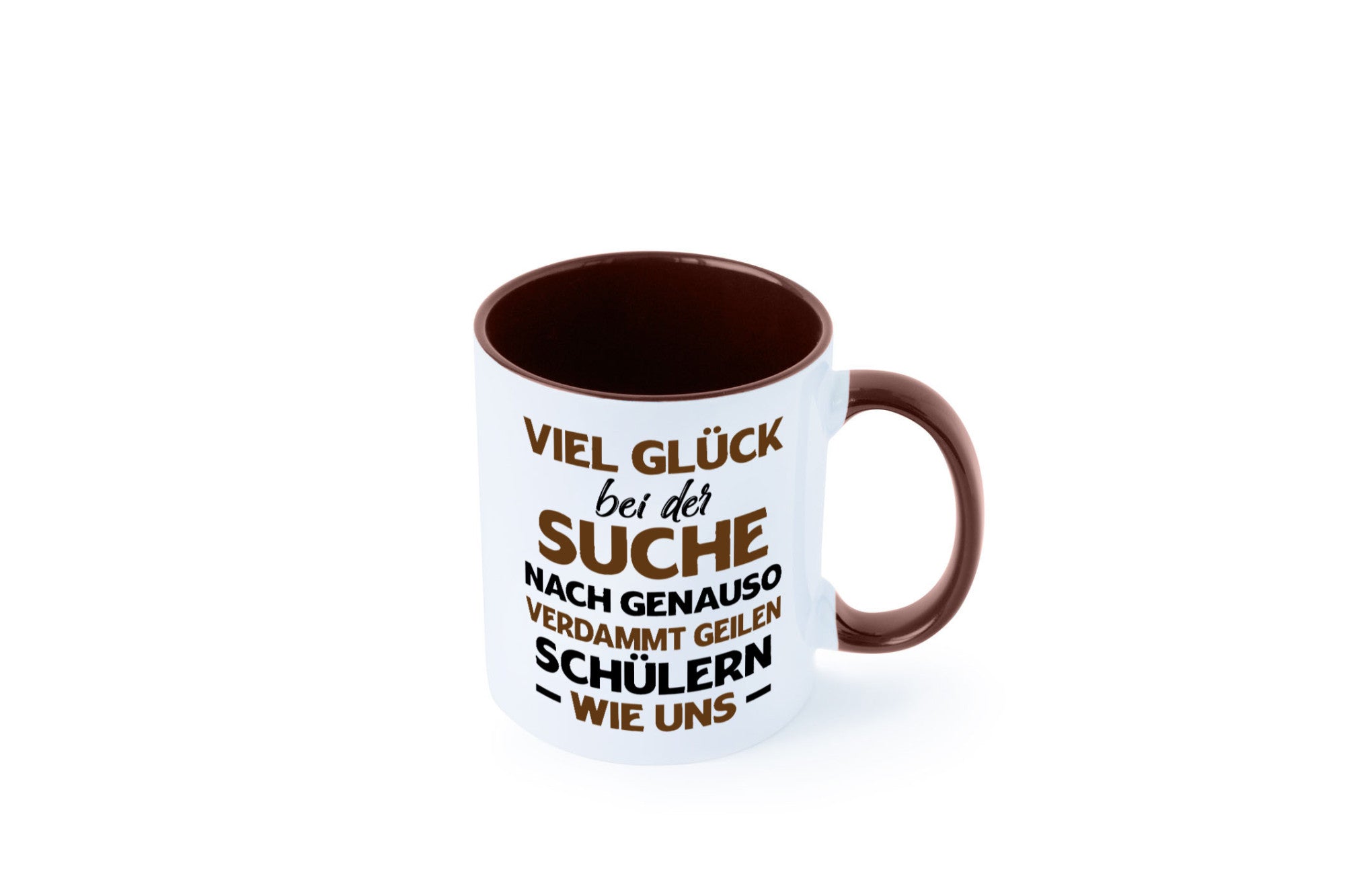 Viel glück | Geile schüler Schule Beste Lehrerin lustig Humor Geschenkidee