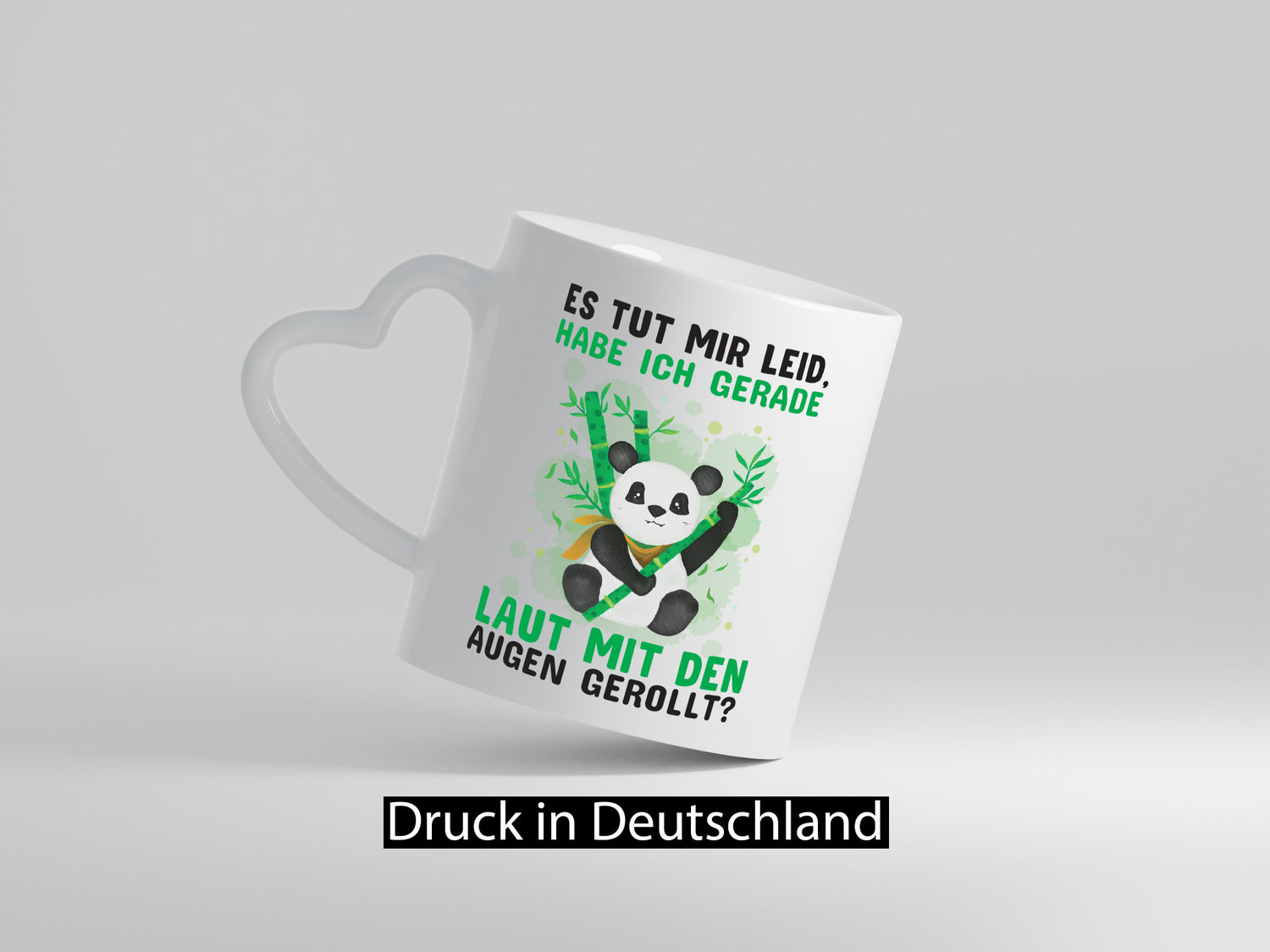 Genervter Panda | Büro Tasse Kollegen Arbeit lustiger Spruch Geschenk