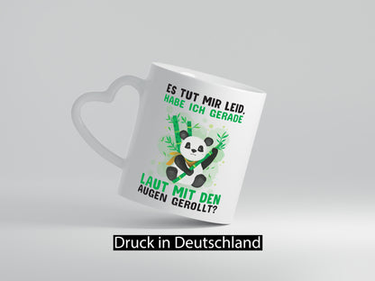Genervter Panda | Büro Tasse Kollegen Arbeit lustiger Spruch Geschenk