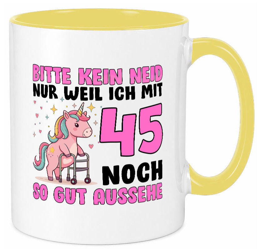 45. Geburtstag | 45 Jahre Mit noch so gut aussehen Geschenk Geschenkidee