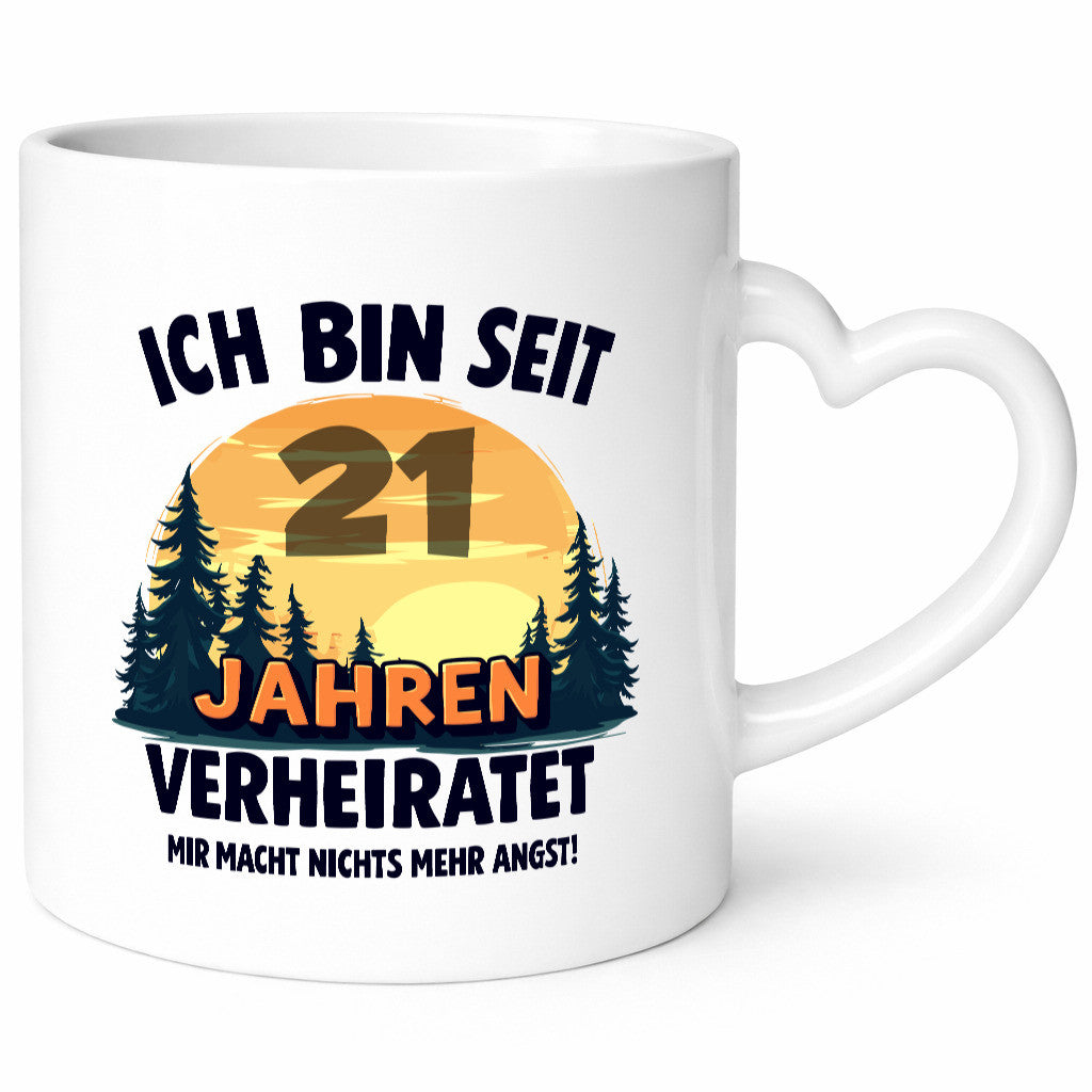 Ich bin Verheiratet | 21. Hochzeitstag Ehepaar lustiger Spruch Geschenk Humor
