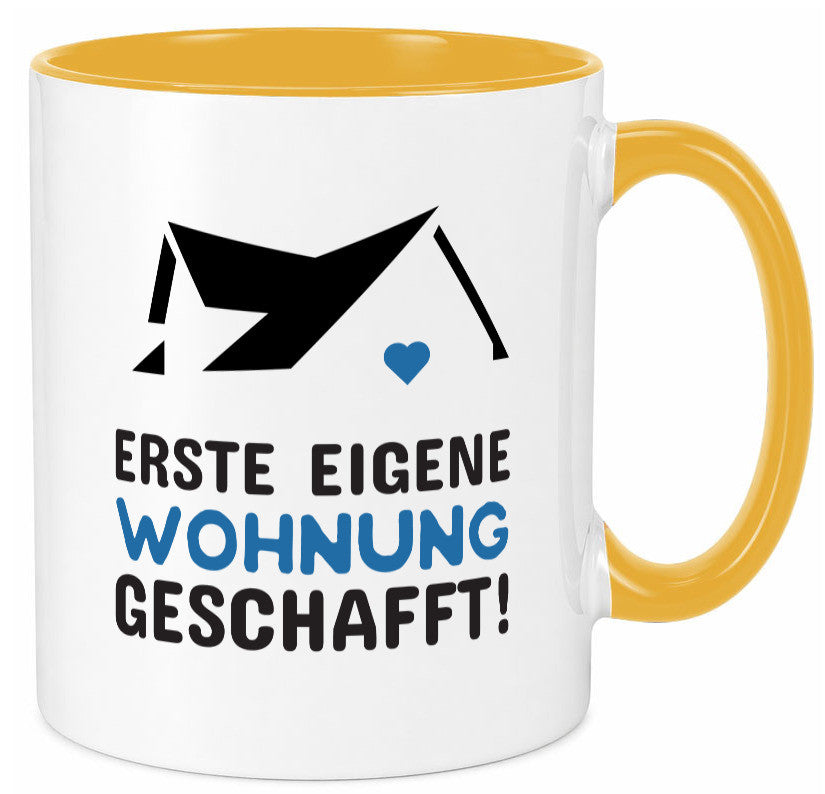 Erste eigene Wohnung | Umzug Tasse Eigenheim Auszug Geschenk Humor Geschenkidee