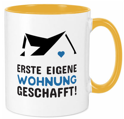 Erste eigene Wohnung | Umzug Tasse Eigenheim Auszug Geschenk Humor Geschenkidee