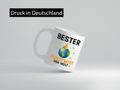 Weltbester Forstwirt | Waldarbeiter lustiger Spruch Geschenk Arbeit Kollegen