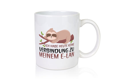 Verbindung zum Elan | WLAN Faultier Faulpelz Laufband Humor Tierliebhaber