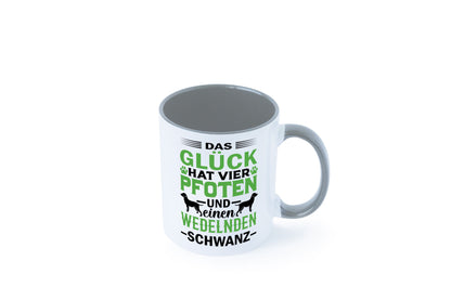 Das Glück hat 4 Pfoten | Hundeliebhaber Ich liebe Hunde Geschenk Tierliebhaber