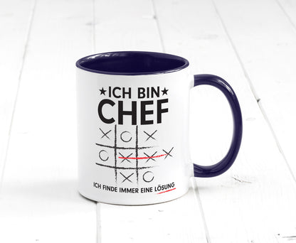 Lösung finden: Chef | Führungskraft Vorgesetzter v2 lustiger Spruch Geschenk