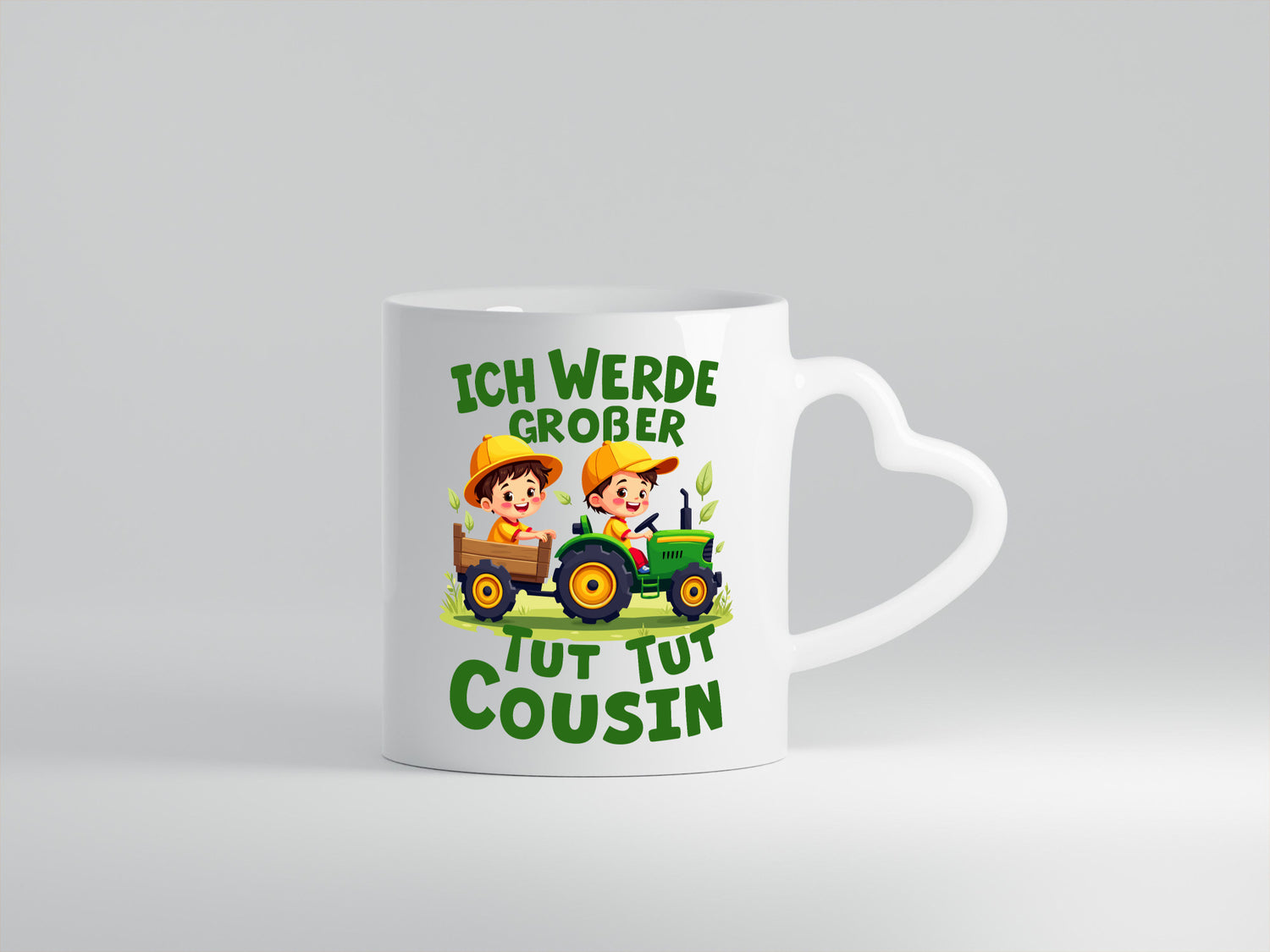 Ich werde Großer Cousin | Familie Bauer lustiger Spruch Geschenk Geschenkidee
