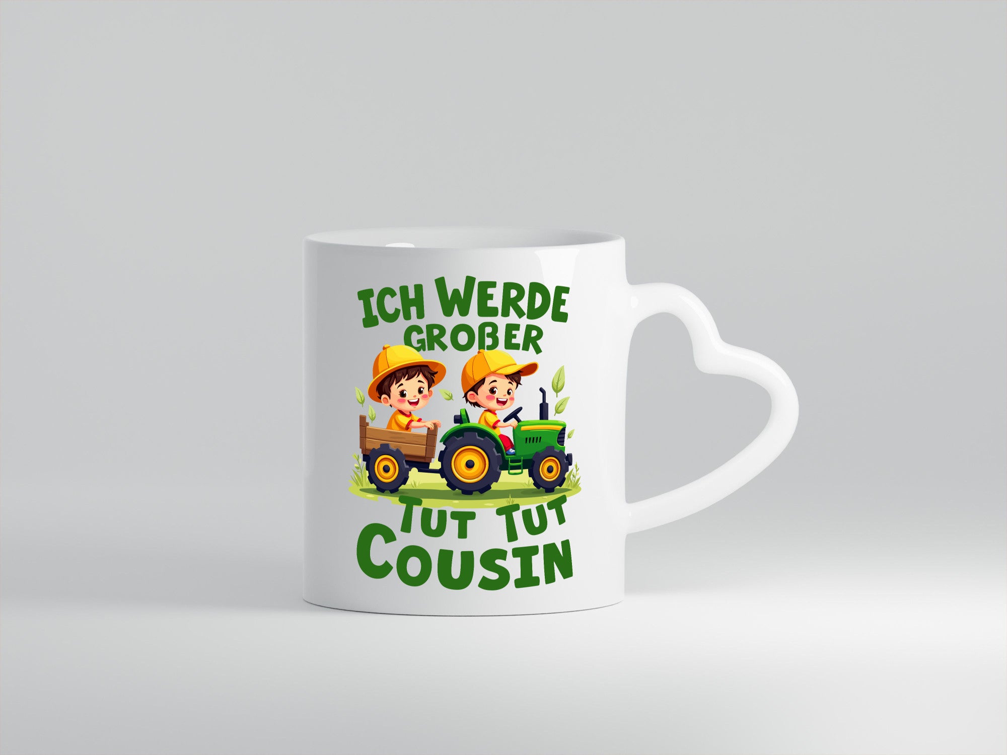 Ich werde Großer Cousin | Familie Bauer lustiger Spruch Geschenk Geschenkidee