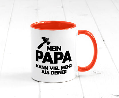 Mein papa kann viel mehr als deiner | Bester lustiger Spruch Geschenk Humor