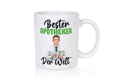 Bester Apotheker | Apotheke Pharmazie v2 Humor Geschenkidee Tasse