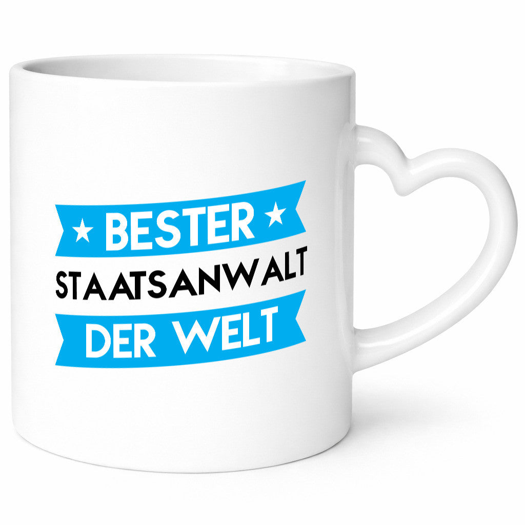 Bester Staatsanwalt | Anwalt Jurist lustig Humor Geschenkidee Geschenk Tasse
