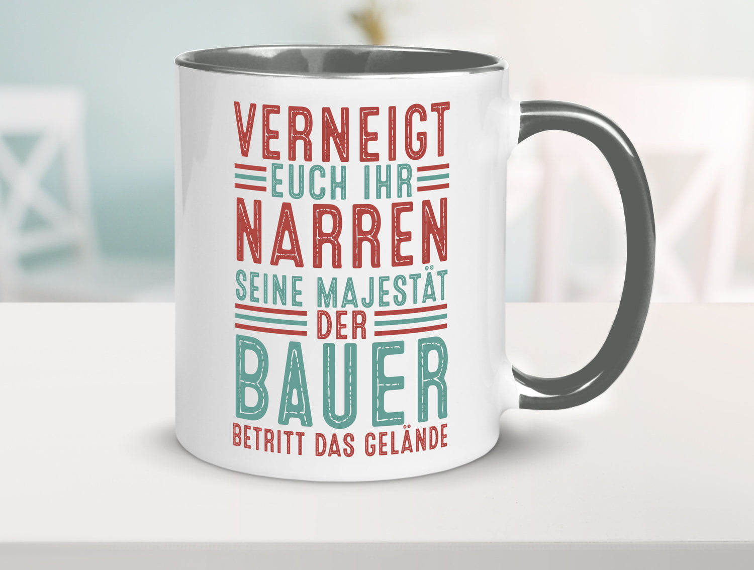 Verneigt euch: Bauer | Bauernhof Landwirtschaft v2 lustig Humor Geschenkidee