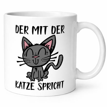 Der mit Katze spritz | Katzenliebhaber Tierfreund Humor Tierliebhaber