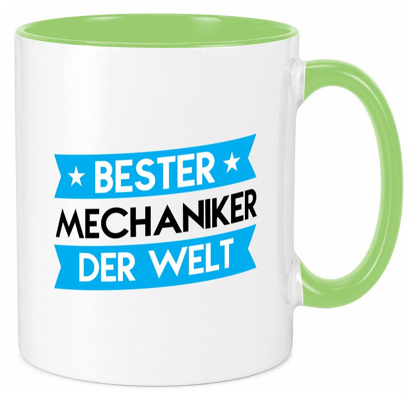 Bester Mechaniker | KFZ Werkstatt Humor Geschenkidee Tasse