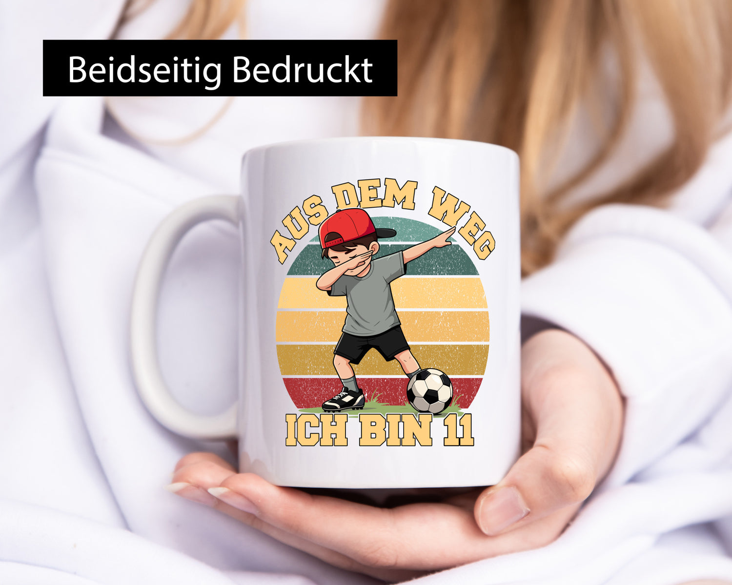 10. Geburtstag | 10 Jahre Fußball Junge Fußballer Geschenkidee Humor Tasse