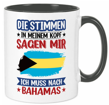 Bahamas | Urlaub Stimmen in meinem Kopf Traumland Geschenk Humor Geschenkidee